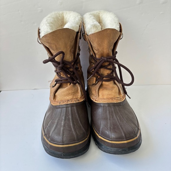 Sorel X Eddie Bauer Mens Ridgeline All Weather Winter Boots Sz 12 Canada Snow - Picture 2 of 14